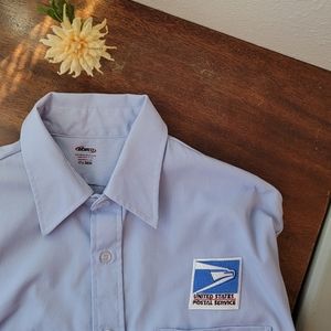 Like New! USPS Postal Shirt City Mail Carrier CCA Long Sleeve 17 x 32/33 Elbeco